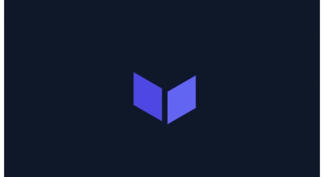 Minimalist 3 d geometric cube animation on dark animation background, motion geometric