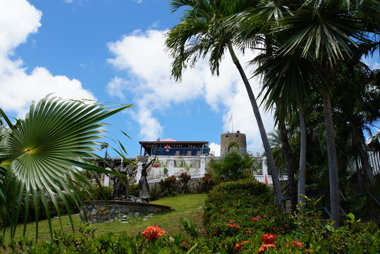  Landscape of Blackbeard's Castle, Saint Thomas - U.S. Virgin Islands