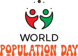 Obraz premium world population day