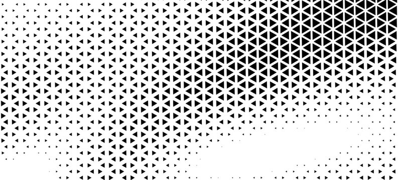 Abstract geometric triangular pattern background template. Vector