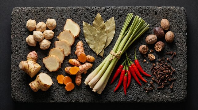 Indonesian spices and herbs