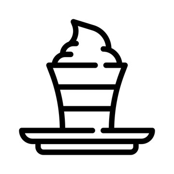eggnog line icon