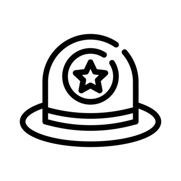 mountie line icon