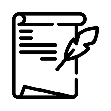 scroll line icon