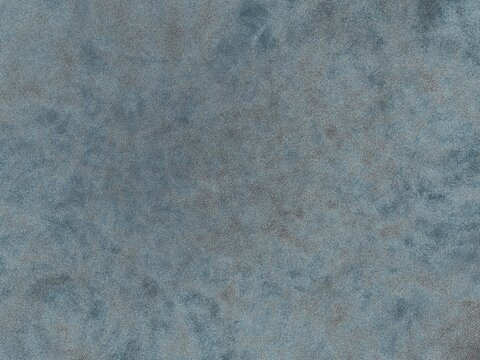 Seamless dark blue and gray concrete wall background texture with subtle soft mottled watercolor stains and rough surface.