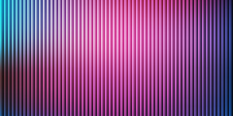 Dramatic purple and pink vertical stripes with neon light effect on dark blue background creating mysterious glowing texture for technology and science fiction inspired digital art creations. © Fountain