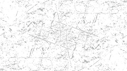 Naklejka premium distressed gray and white grunge texture background with irregular scratches and speckles resembling weathered concrete surface