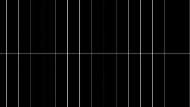 Futuristic retro cyber grid line background animation with neon glow perspective movement.