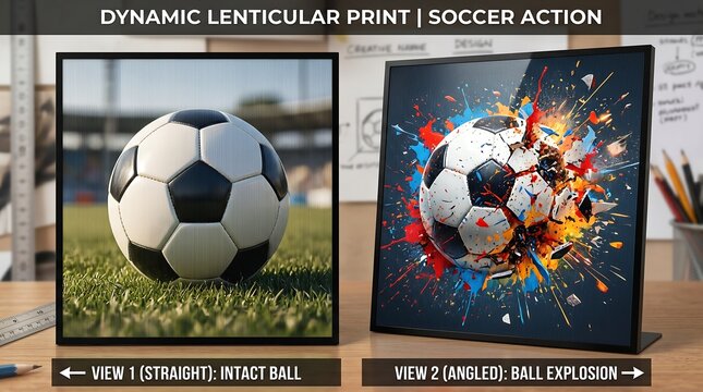 Graphic design sports branding illustration vector icon template setting a stylized football symbol inside