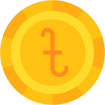 Vector Icon Taka, Bangladesh, Currency, Coin, Money