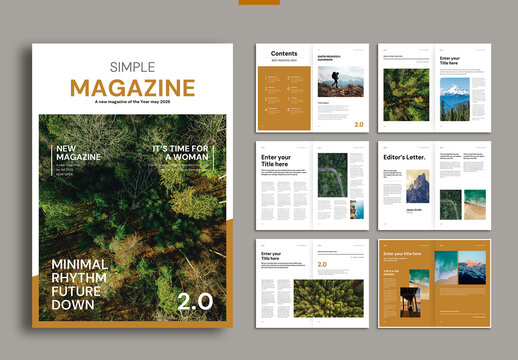 Simpla Magazine Layout