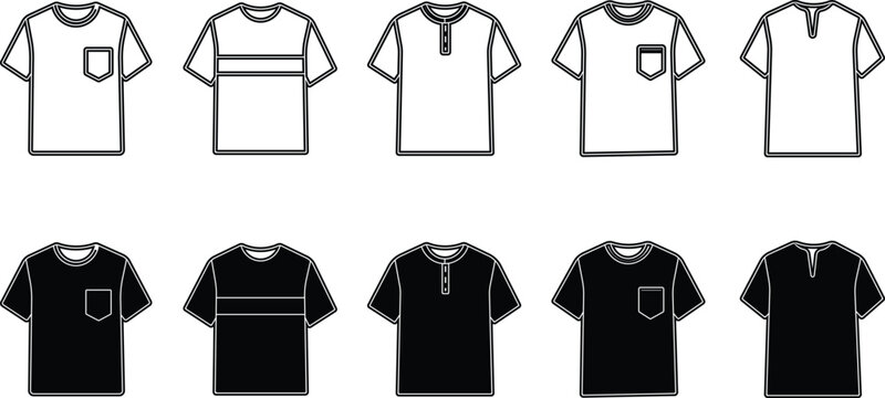 T shirt design templates and styles for custom apparel