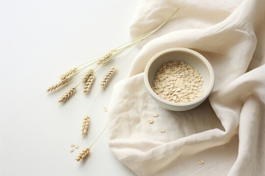 Oatmeal food bowl accessories.