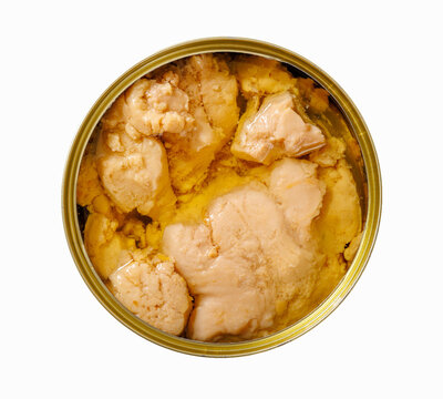 Canned fish liver chunks in cod liver oil