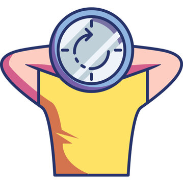 Procrastinator Icon