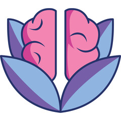 Naklejka premium Mindfulness Icon