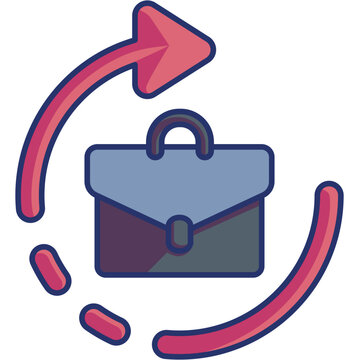 Work procrastination Icon