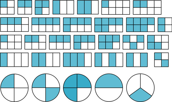 fraction bundle for mathematic educational concept