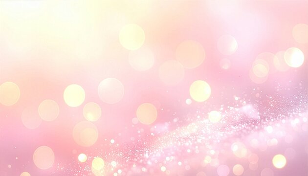 春のときめきや祝福のセレブレーションを演出。中央から左上にかけて広大な余白を設けた、多幸感溢れるローズゴールドのバックグラウンド