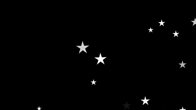 Golden sparkling stars falling like rain against a warm, Stars in sky, starry night blue starlight shine of milky way,
Computer graphics of shooting stars. Flashing stars 