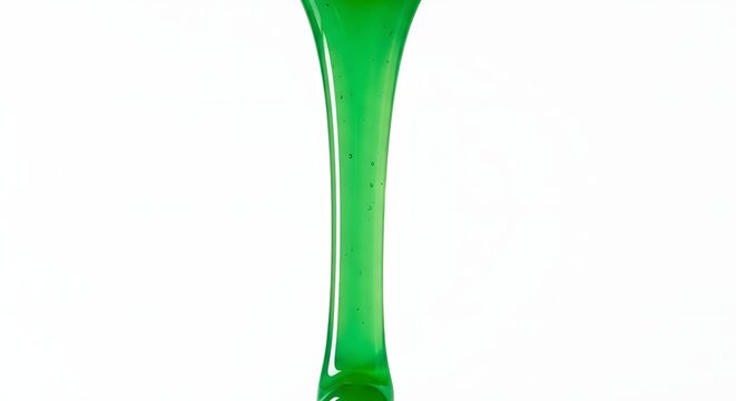 Green slime dripping down