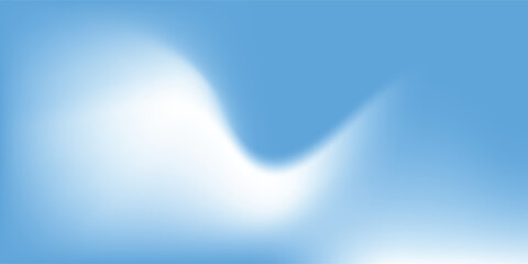 Obraz premium Blur blue bokeh nature abstract background