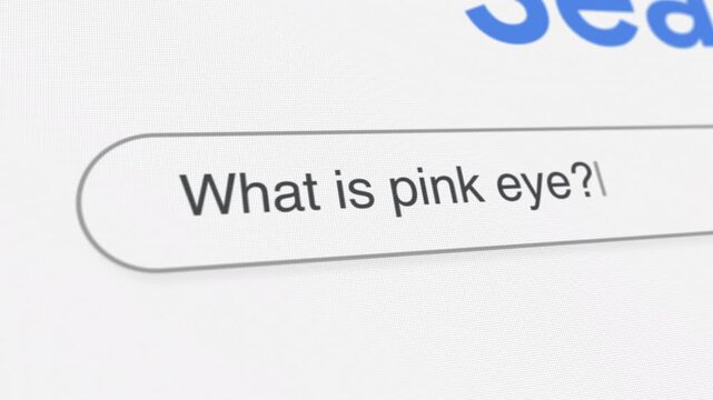 What is pink eye Search Prompt