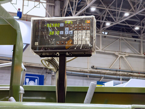 Industrial Digital Readout DRO Display Unit for Milling Lathe Machine with Numeric Keypad