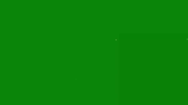 particles magic tail sparkling glitter star, glowing twinkle dust bursts, White glitter star sparkles line, sparkle dust line motion on green screen seamless loop 4k  animation.