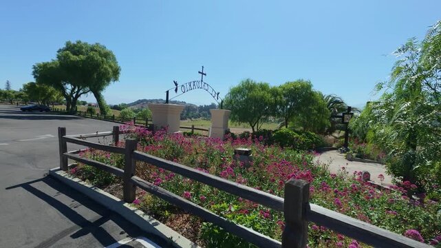 The Gardens in Solvang at the Santa Ines Mission