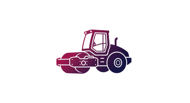 Heavy duty road roller compactor for construction
