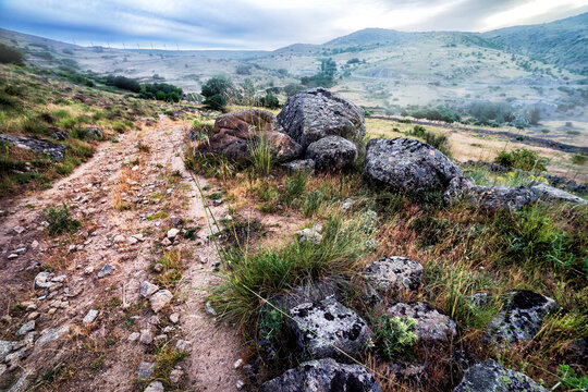 Camino de la Horca en el cerro de La Chorrera