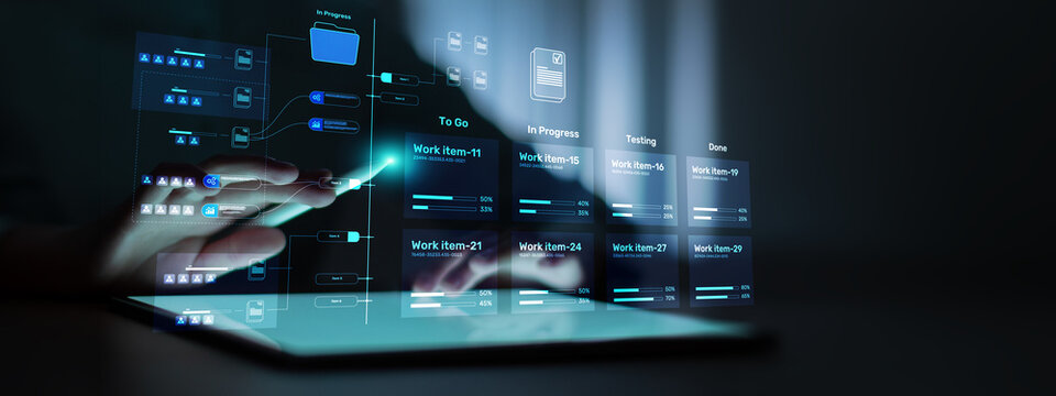 Project Management Workflow System for Task Tracking and Business Process Coordination