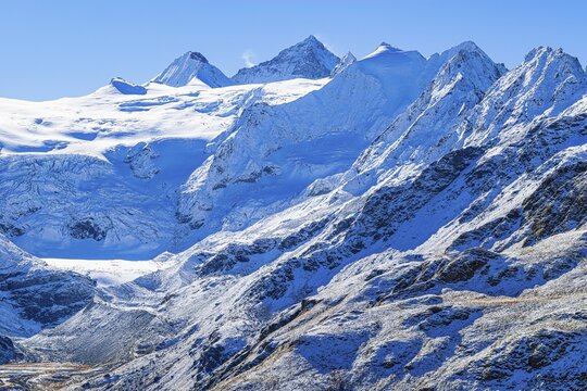 The Moiry Glacier, near Grimentz, Val d'Anniviers, Valais Alps, Canton Valais, Switzerland