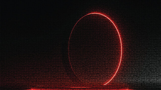Abstract Digital Noise Texture Background with Red and Black Pixelated Distortion
