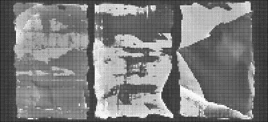 Fototapeta premium A close-up shot of a person with a rugged face and a transparent background on a rocky mountain landscape.