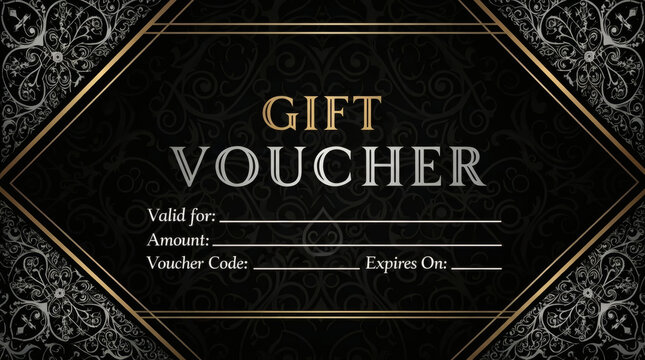 Voucher design template