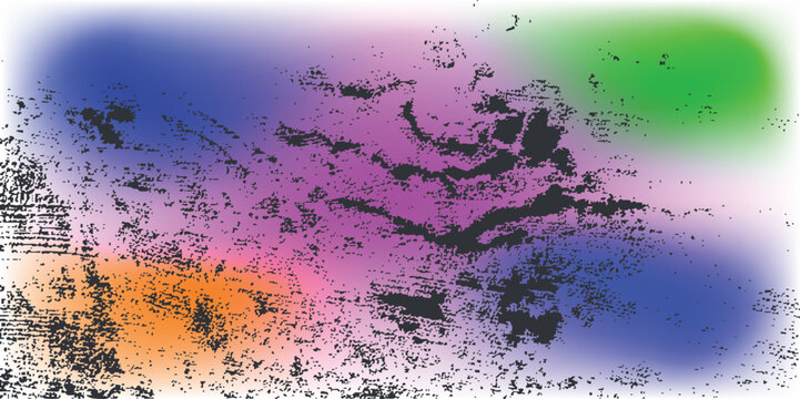 rainbow abstract background with grunge combination