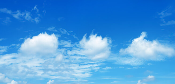 blue sky background with white clouds