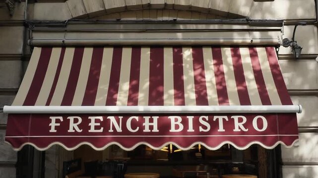 French bistro in France.