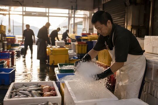 D Hong Kong Wet Market Daw
