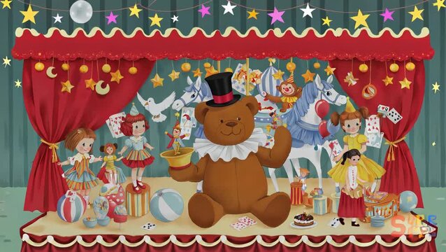 AIGC Created Dolls' Carnival Party