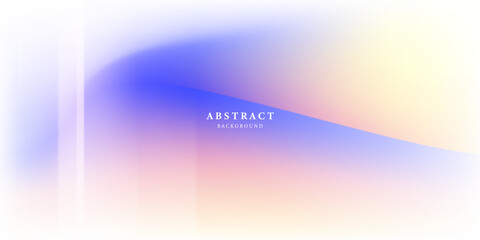 Obraz premium Vector illustration showing a blurred gradient on a modern abstract background.