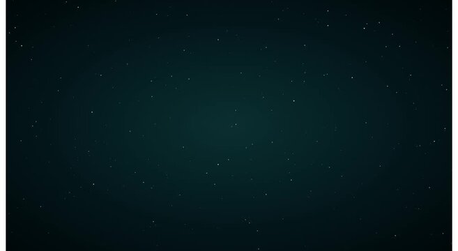 Abstract dark teal animation background, with subtle floating, particles and glow