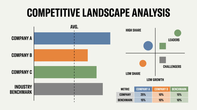 Competitive Landscape Analysis With Industry Benchmark Data