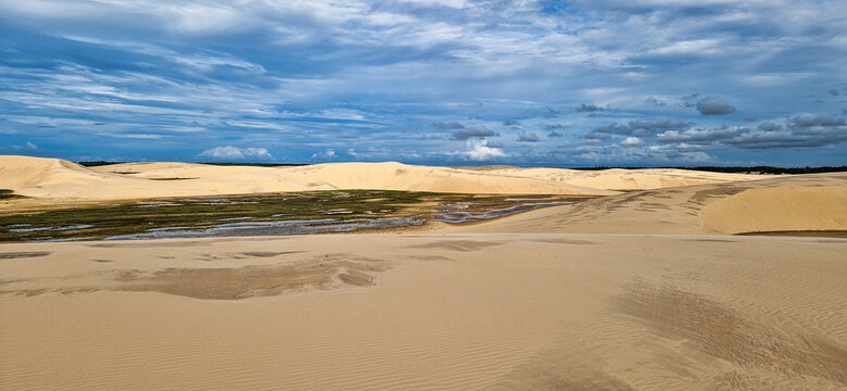 Dunas do Mouro at Ilha do Caju, Ilha das Canarias, Brazil. Delta do Parnaiba and Delta das Americas