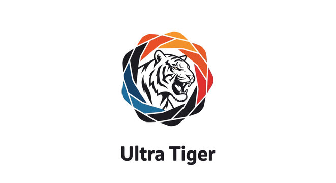 Tiger head logo with camera aperture and "Ultra Tiger" text