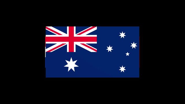 Animation of the flags of the group D for the FIFA World Cup 2026.