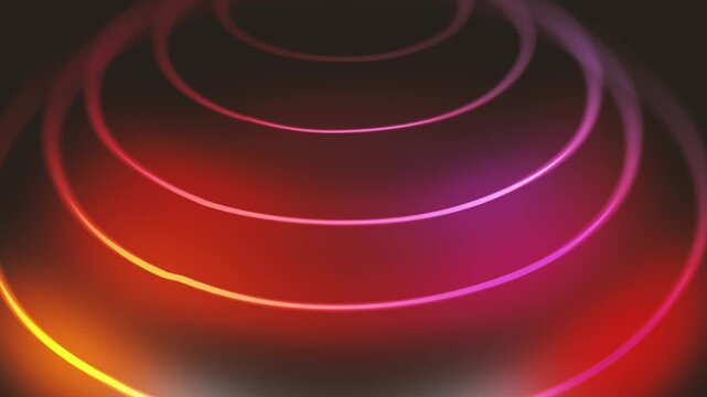 Abstract Neon Glowing Circles Background
Glowing neon background with zoomed light circles slowly spinning