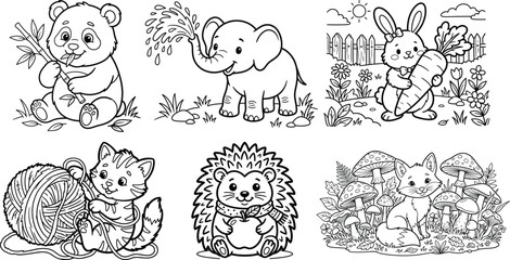 Obraz premium Hand Drawing Tree Roots Growth Sketch Line Art Vector Illustration